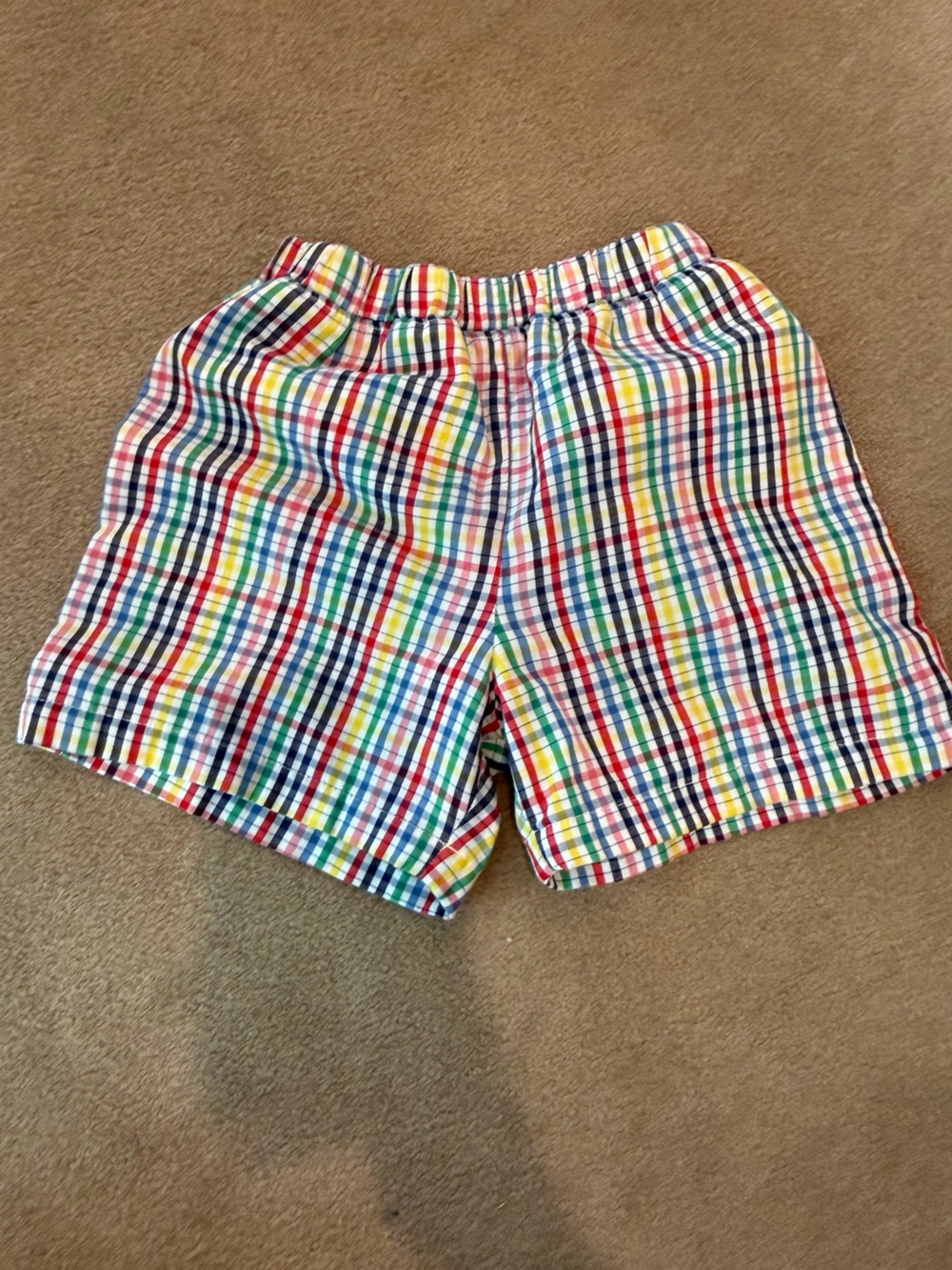 The Beaufort Bonnet Company Rainbow Plaid Shorts